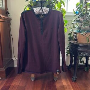 Ebound Denim Earthbound Long Sleeve 3 Button Henley Shirt